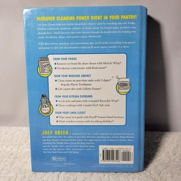2010 Joey Green's Cleaning Magic Book - Picture 2 of 4